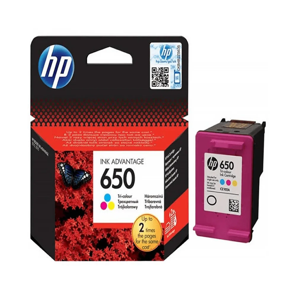 HP 3YM74AE (653) 3 RENKLİ MUREKKEP KARTUSU 200 SAYFA