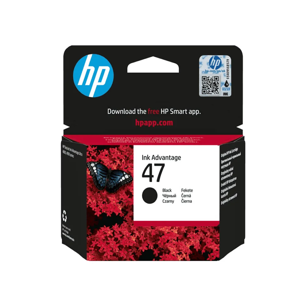 HP 6ZD21AE (47) SIYAH MUREKKEP KARTUSU