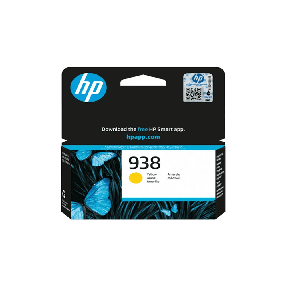 HP 938 Sarı Orijinal Mürekkep Toneri