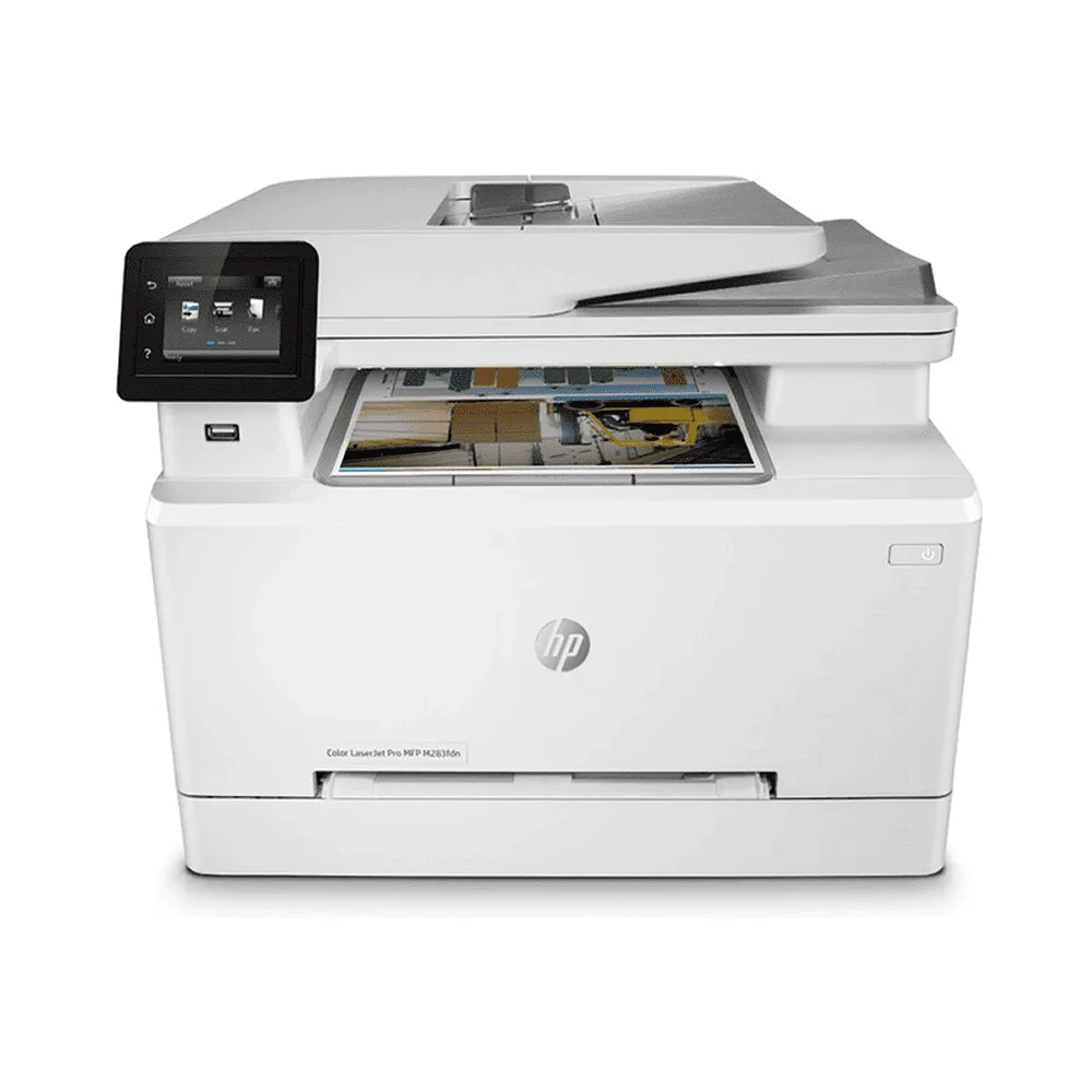 HP Color LaserJet Pro M283FDN Faks Tarayıcı Fotokopi Renkli Lazer Yazıcı