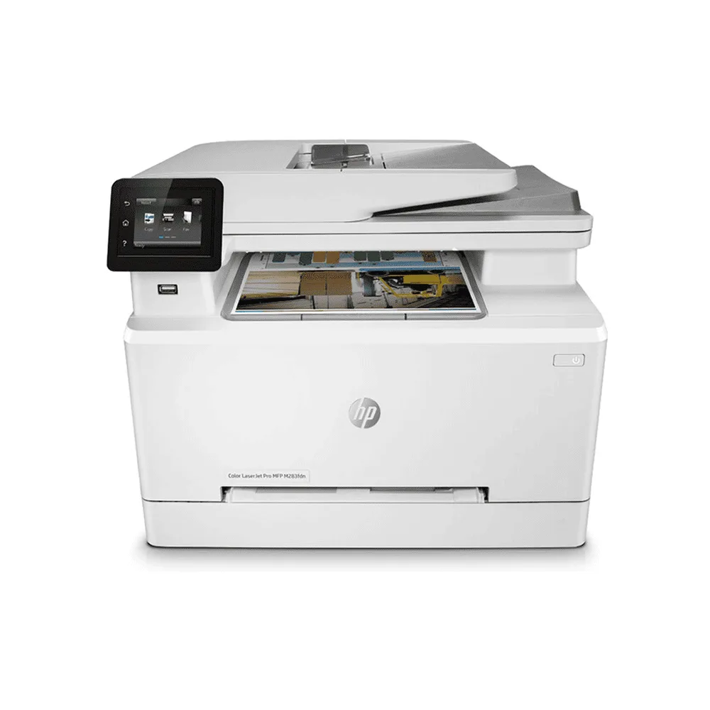 HP Color LaserJet Pro M283FDN Faks Tarayıcı Fotokopi Renkli Lazer Yazıcı