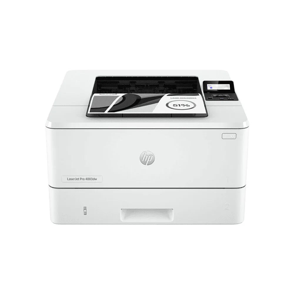 HP LaserJet Pro 4003DW Çift Taraflı Baskı Wi-Fi Lazer Yazıcı Beyaz
