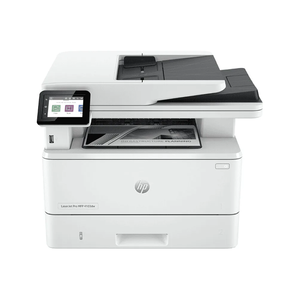 HP LaserJet Pro MFP 4103fdn Çift Taraflı Baskı Tarama Fotokopi Faks USB Lazer