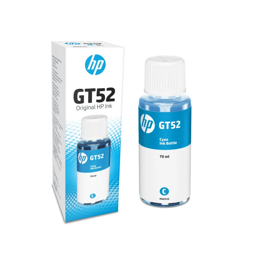 HP M0H54AE (GT52) CYAN ŞİŞE MUREKKEP KARTUSU 8.000 SAYFA