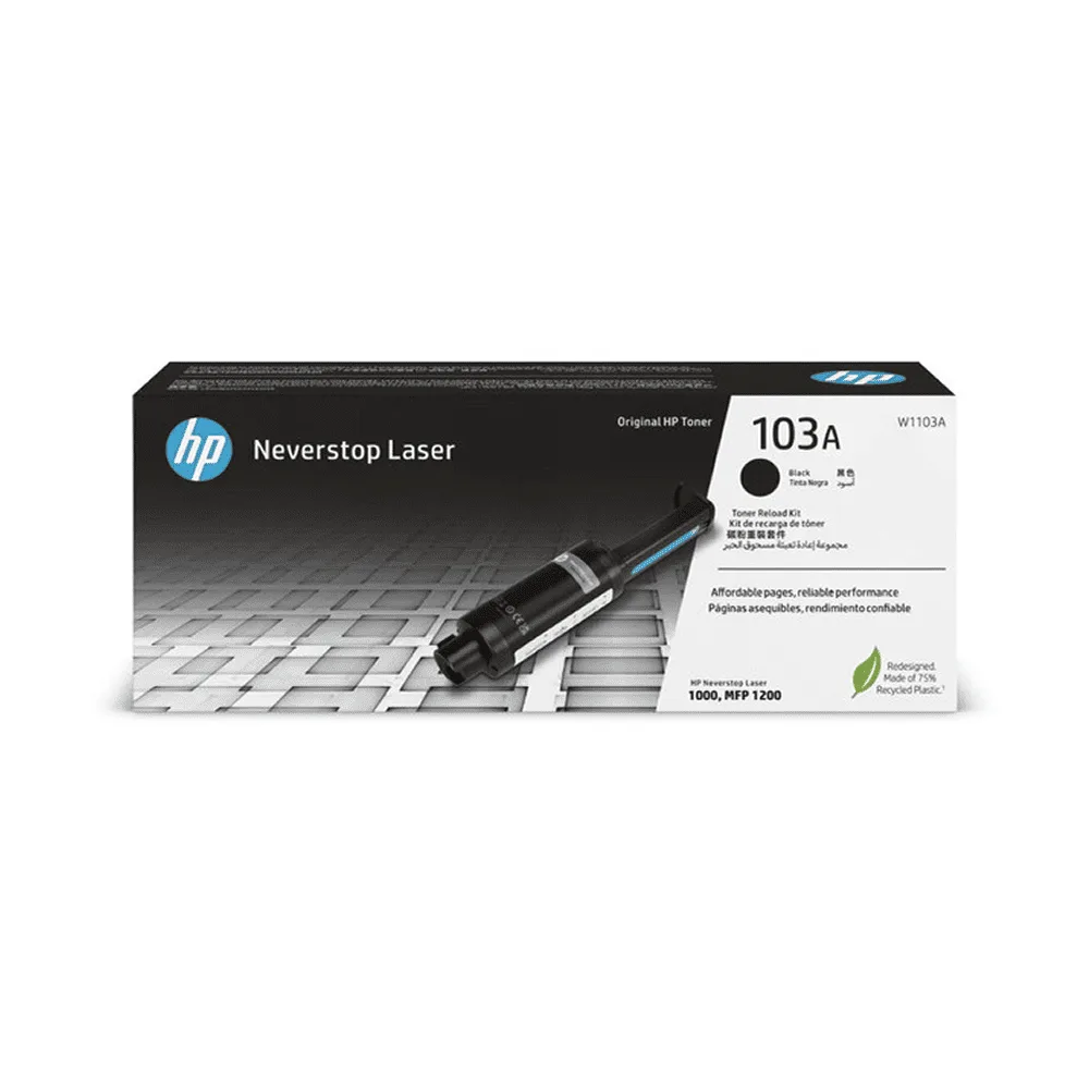 Orijinal HP 103A Neverstop Toner Dolum Kiti Siyah