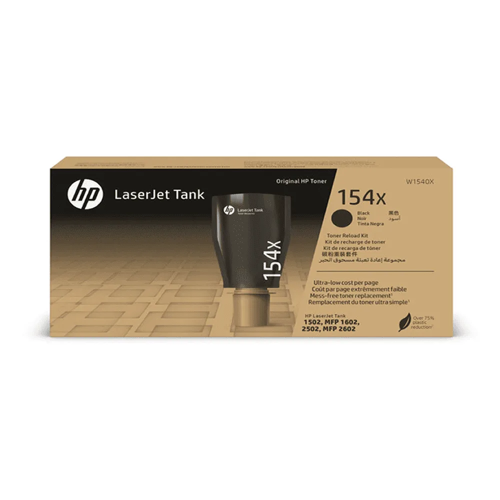 Orijinal HP 154X Laserjet Tank Toner Dolum Kiti Siyah