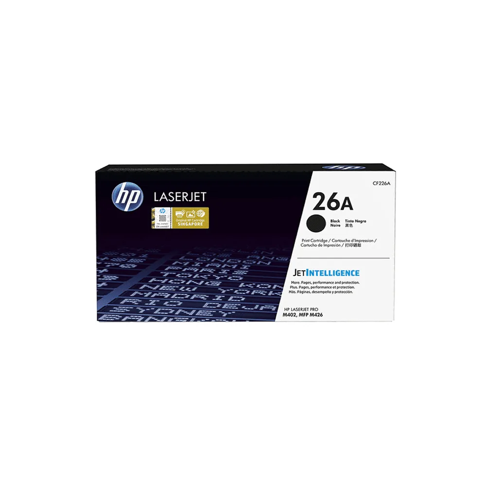 Orijinal HP 26A Toner Kartuşu Siyah