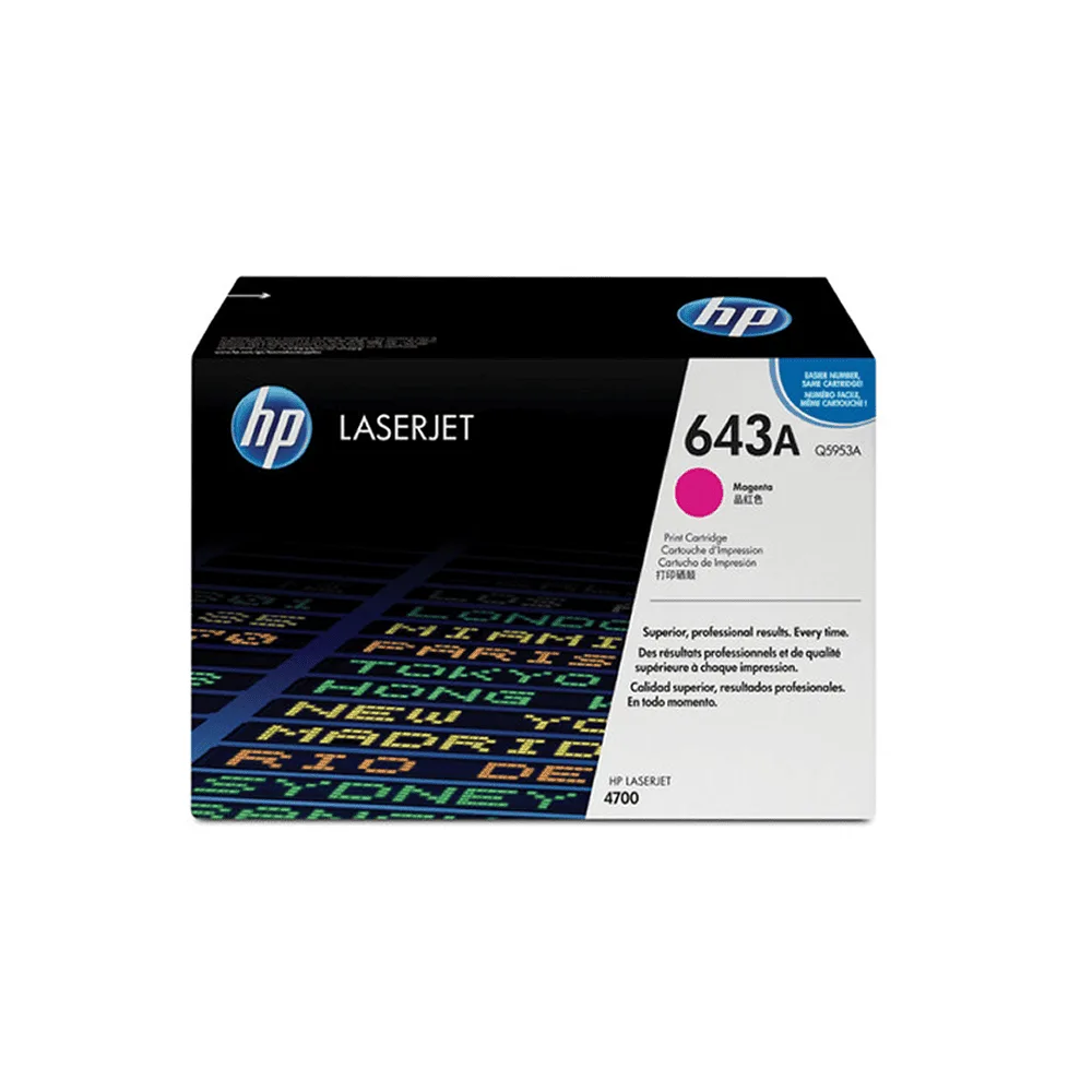 Orijinal HP 643A Toner Kartuşu Kırmızı