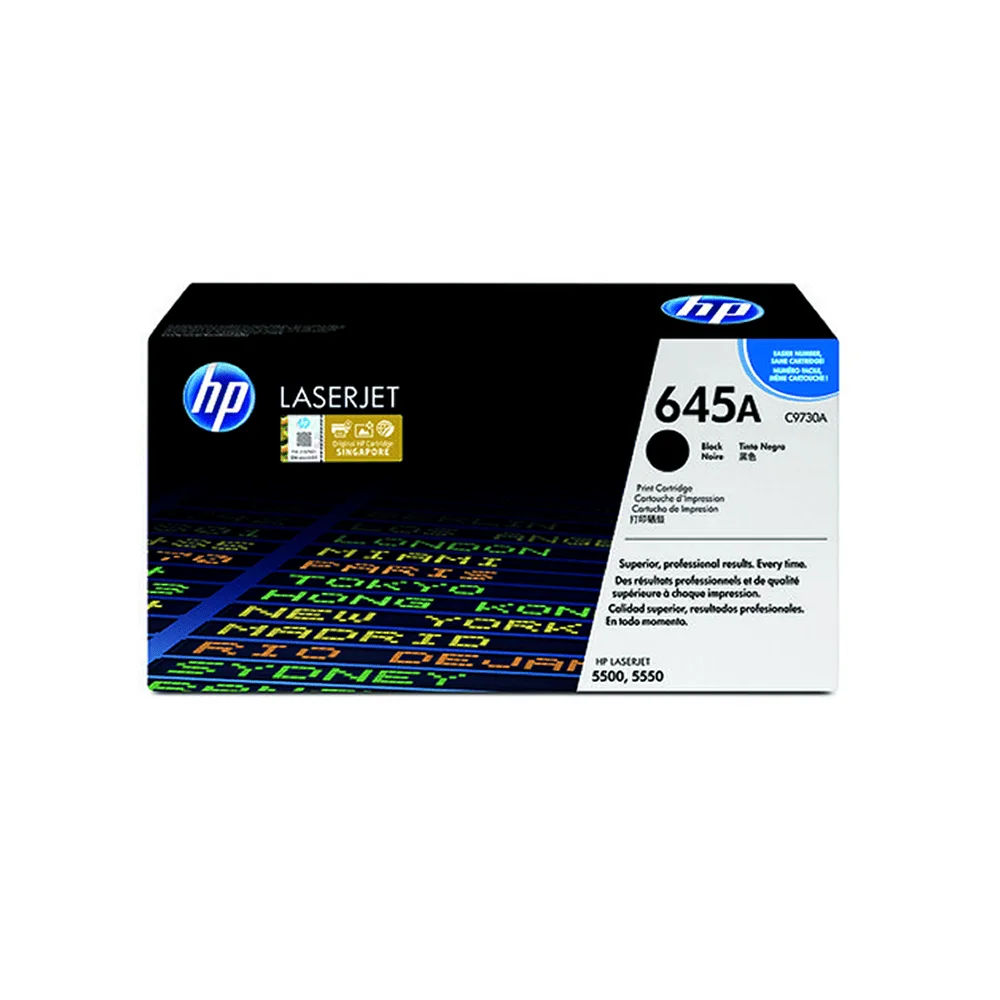 Orijinal HP 645A Toner Kartuşu Siyah